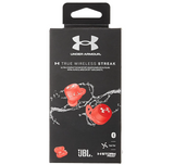 JBL JBLUASTKRED Under Armour True Wireless Streak Ultra-Compact In-Ear Sport Headphones, Red