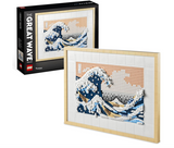 LEGO Art Hokusai – The Great Wave 31208 Building Kit; Japanese Wall Decor or Hobby Gift for Art Lovers and Adults (1810 Pieces)