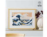 LEGO Art Hokusai – The Great Wave 31208 Building Kit; Japanese Wall Decor or Hobby Gift for Art Lovers and Adults (1810 Pieces)
