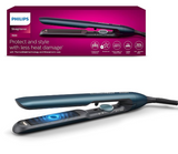 Philips BHS732/00 7000 Series, ThermoShield Technology, Ionisation Function, Ceramic Plates with Argan Oil, Teal Metallic