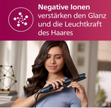 Philips BHS732/00 7000 Series, ThermoShield Technology, Ionisation Function, Ceramic Plates with Argan Oil, Teal Metallic