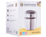 Dolphin Collection Stainless Steel Vacuum Food Container, 1.4L