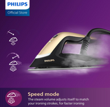Philips PerfectCare Steam Generator Iron 8000 Series, Speed Mode, Intelligent Automatic Steam, Automatic Vertical Steam, Guaranteed No Burns (PSG8140/80)