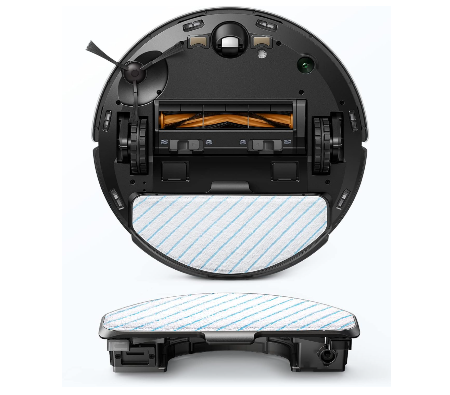 Yeedi vac 2 pro Robot Vacuum and Mop Combo,Powerful 3000Pa Suction with Oscillating Mopping, Advanced 3D Obstacle Avoidance,240min Runtime - Ideal for Carpet, Hard Floor Cleaning and Pets Family