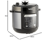 Tefal Home Chef Smart Electric Pressure Cooker 6L CY601 – Multicooker, 15 programmes