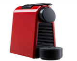 Nespresso Essenza Mini Coffee Machine, Ruby Red & Aeroccino Milk Frother Bundle,A3ND30-SG-RE-NE