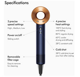 Dyson HD15 Supersonic hair dryer (Prussian Blue/Rich Copper)