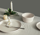 Stone Lain Albie 32-Piece Dinnerware Set Stoneware, White Speckled