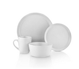 Stone Lain Albie 32-Piece Dinnerware Set Stoneware, White Speckled