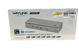 Sold Out Zoom the image with mouse Thunderbolt 4 Quad Display Dock (15-in-1), WAVLINK 40Gbps Docking Station with 98W Laptop Charging, Single 8K@30Hz Quad 4K@60Hz, 2.5G RJ45, SD V4.0, 10Gbps USB3.1 for MacBook Pro/Air