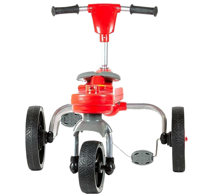 Lucky Baby 801 Little General Tricycle for Ages 3 to 7 Years Kids, Red Secondary image