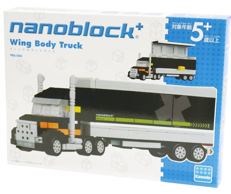 Nanoblock+ PBS-008 Wing Body Truck Main image
