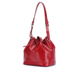 Louis Vuitton Petit Red Epi Leather Bucket Bag