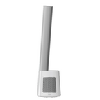 Europace Slim and Compact Air Purifying Bladeless Fan, Dual HEPA Filters, Strong Air Flow, Space-Saving, EBFZ2WH