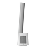Europace Slim and Compact Air Purifying Bladeless Fan, Dual HEPA Filters, Strong Air Flow, Space-Saving, EBFZ2WH