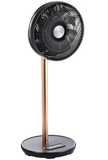 MISTRAL Mimica MHV912R - High Velocity Stand Fan with Remote Control, 12", Fix Height, 6 Speeds, 12 Hours timers, Black colour