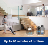 Tineco Floor One S7 FlashDry - Wet & Dry Vacuum, Cordless, 230W, 40 min Run Time, Self-cleaning, 158℉ Hot Air Flash Drying, Dual-sided Edge Cleaning