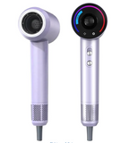 Dibea T30 Pro High Speed Hair Dryer | 300m Negative Ion | 100 Secs Quick Drying | LED Display - Lilac Purple
