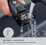 Panasonic ARC5 Electric Razor for Men with Pop-up Trimmer, Wet Dry 5-Blade Electric Shaver with Intelligent Shave Sensor and 16D Flexible Pivoting Head - ES-LV67-K (Black)