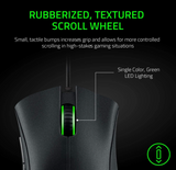 Razer DeathAdder Essential Gaming Mouse: 6400 DPI Optical Sensor - 5 Programmable Buttons - Mechanical Switches - Rubber Side Grips - Classic Black