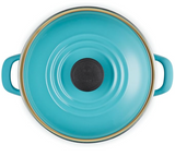 Le Creuset Enamel On Steel Casserole, 20cm, Turquoise