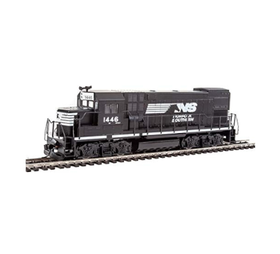 Walthers Trainline HO Scale Model EMD GP15-1 - Standard DC - Norfolk Southern (Black, White) Main image