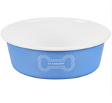Le Creuset Enamel on Steel Large Dog Bowl, 1 Cup, Light Blue