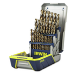 IRWIN Tools Cobalt High-Speed Steel Drill Bit, 29-Piece Metal Index Set (3018002)
