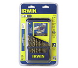IRWIN Tools Cobalt High-Speed Steel Drill Bit, 29-Piece Metal Index Set (3018002)