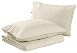 Laura Ashley Felicity Collection Quilt Set-100percent Cotton, Reversible, All Season Bedding with Matching Sham(s), Pre-Washed for Added Softness, Queen, Ivory, 212691