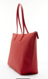 Lacoste Womens Large Concept Tote Red