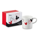 Le Creuset Mickey Mouse Cappuccino Mug, 200ml, White