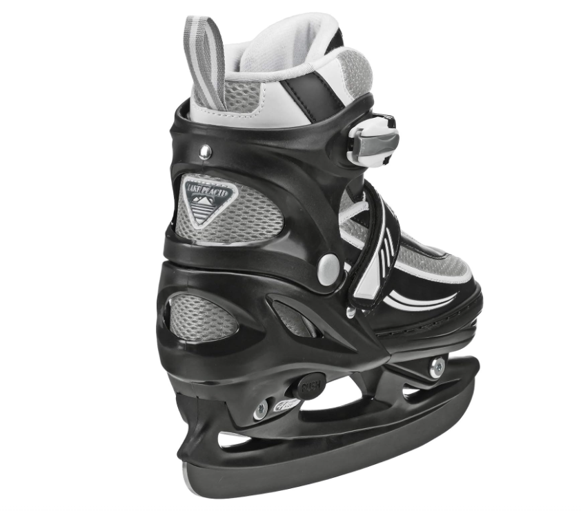 Lake Placid Summit Boys' Adjustable Ice Skates ,Size USA 10J-13J Secondary image