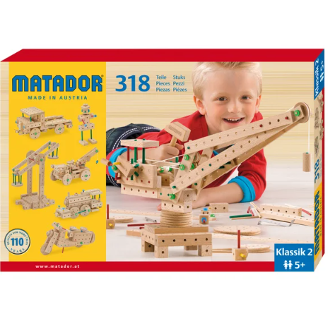 Matador 318-piece Wood Block Construction Set Main image