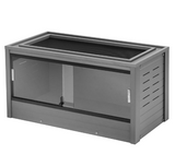 New Age Pet ECOFLEX 36" Medium Mojave Reptile Habitat Enclosure Lounge in Grey
