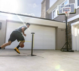 Skills Dribble Stick Training Equipment, Black, For Basketball, Heavy Base, Includes 4 Adjustable Dribble Arms, 35.8 inches (91 cm)