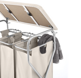Whitmor Easy-Lift Triple Sorter with Folding Table