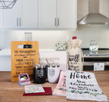 MY-ALVVAYS Housewarming Gifts for New Home House Warming Gift Set Basket for First/New Home Owner, House Warming Gifts New Home Couple, Wedding Gift for Newlywed Couple, New Home Gift for Home