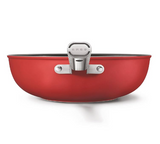 Smeg Cookware 50's Style Non-Stick Wok, 12-Inches (Red)