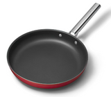 Smeg CKFF2601RDM Non-Stick Frying Pan, 26cm, Red