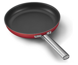 Smeg CKFF2601RDM Non-Stick Frying Pan, 26cm, Red
