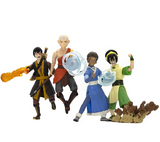 The Loyal Subjects Avatar: The Last Airbender Elements BST AXN 5-inch Action Figure Anime 4-Pack