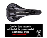 WTB Volt Bike Saddle - Comfortable Medium Thickness Padding, Contoured Shape with a Flex-Tuned Shell - Lightweight MTB Saddle for Optimal Support & Performance