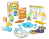 Melissa & Doug Mine to Love Deluxe Baby Care Play Set, 48 Pieces, Doll + Accessories