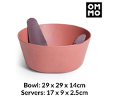 OMMO Loft - Everyday Bowl and Server Set (Brick Red)