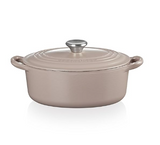 Le Creuset Oval French Oven Cast Iron Casserole, 23cm, Sisal