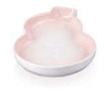Le Creuset Dessert Plate, 19cm, Snowman Shell Pink