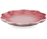 Le Creuset Frill Plate, 18cm, Pale Rose