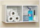 ClosetMaid 8947 Cubeicals Organizer, 2-Cube, White