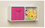 ClosetMaid 8947 Cubeicals Organizer, 2-Cube, White